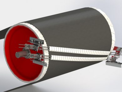 Ceramic Tip Primary Belt Cleaner K-Smartscraper