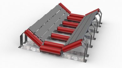 High Capacity Speed Conveyor Solutions , K-Sure Belt Support System KICOMP Bars