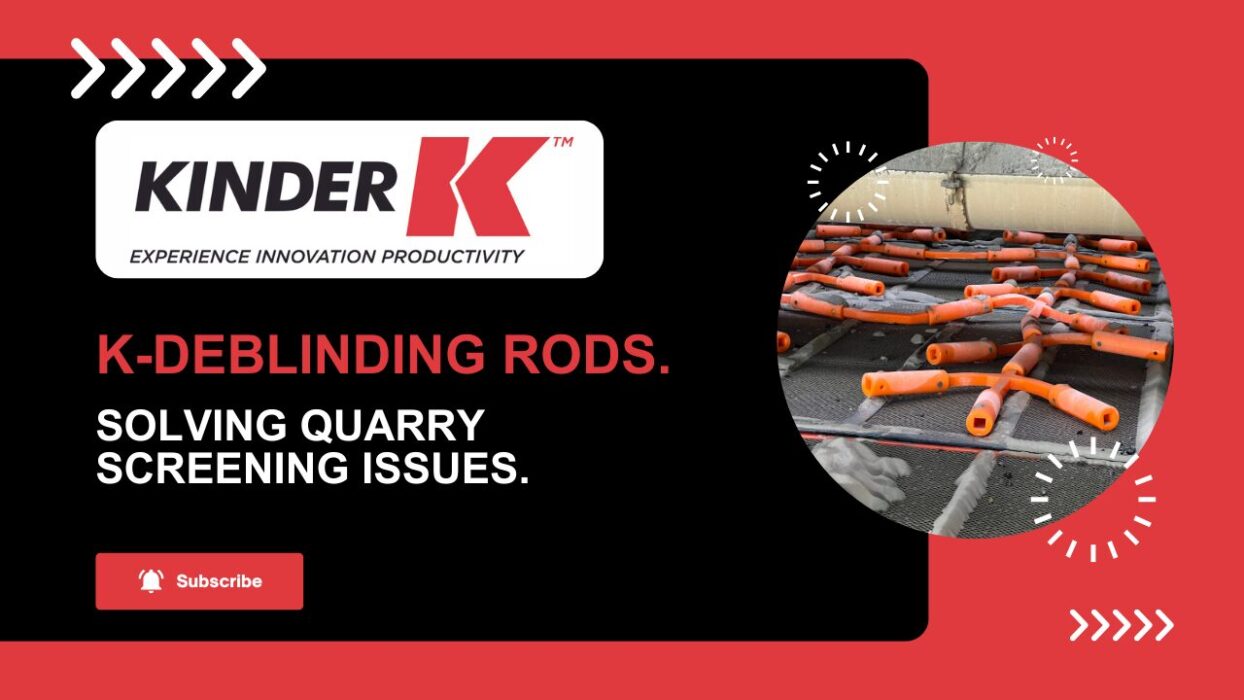 K-Deblinding Rods | Screening Products | Kinder Australia
